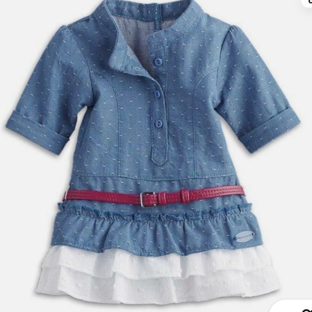 American girl western chambray outfit new with tags and box retired! - Picture 6 of 10